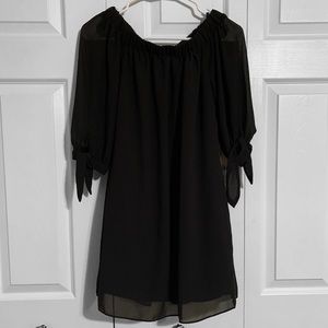 A. Byer Black Dress Juniors SZ L
